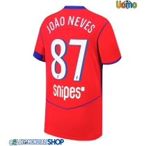 Maglie da calcio Paris Saint-Germain Joao Neves #87 Terza Maglia 2025-26 Manica Corta